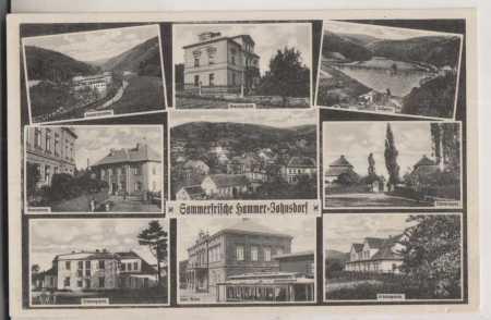 Litvínov Hamr okénková pohlednice